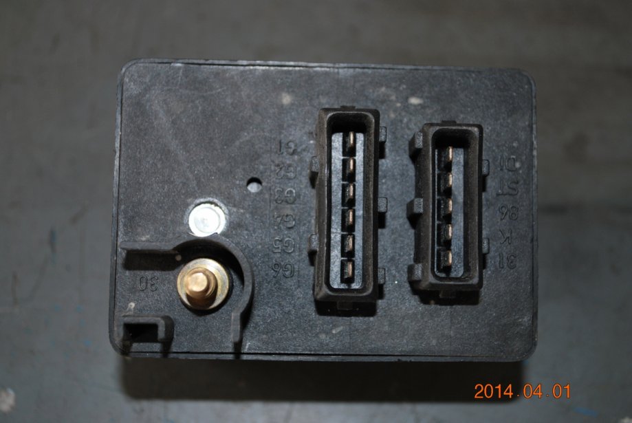 Rele grelnih svečk BOSCH Alfa 147, 156, 159, 166, GT, MiTo, Brera, Spider (939)