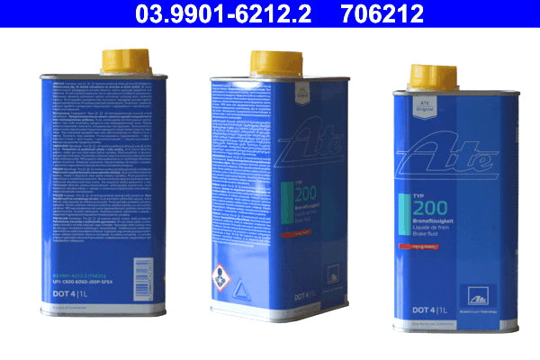 Brake Fluid ATE Racing TYP 200 1L