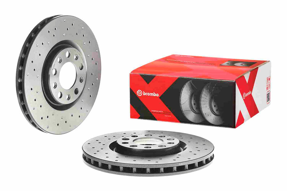 Športni zavorni diski BREMBO (spredaj 305 mm) Alfa 159, Brera, Spider, Giulietta