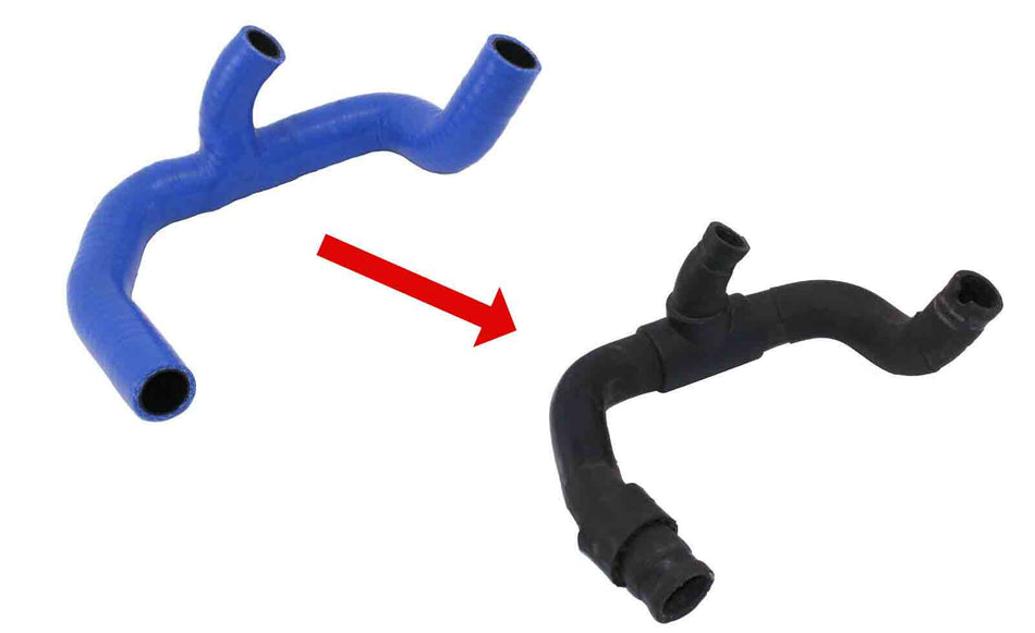 Water pipe (version 2) Alfa 166 2.5, 3.0, 3.2 V6 24V