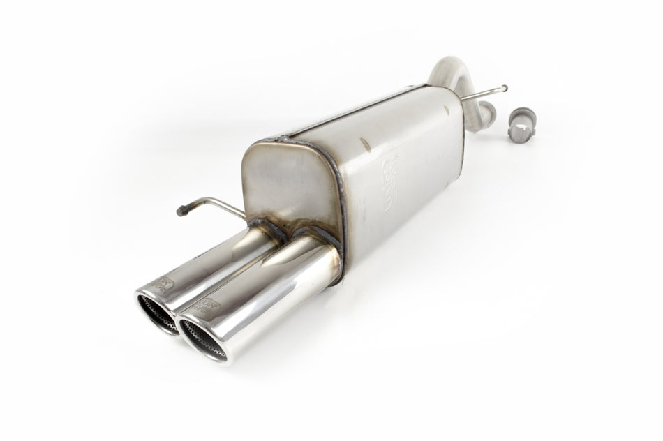 Rear exhaust muffler stainless steel 2x70 ULTER-SPORT Alfa Mito 1.3, 1.4, 1.6