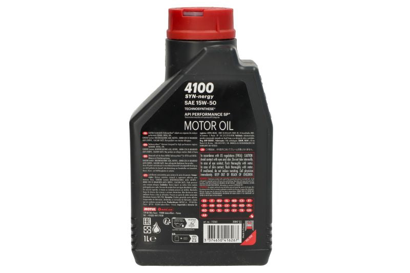 Olje Motul 4100 SYN-NERGY 15W50 1L