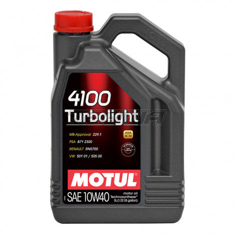 Motul 4100 Turbolight 10W40 5L Oil