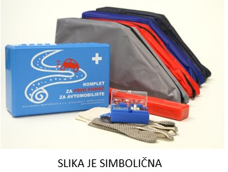Mandatory equipment in H4 bag (H4 bulb kit, first aid, warning triangle)