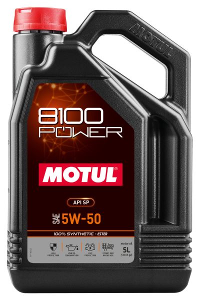 Motul 8100 POWER 5W50 5L oil