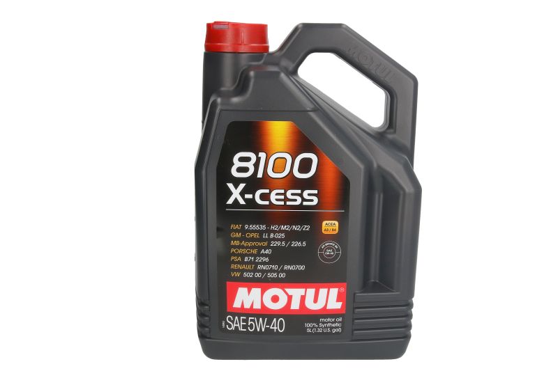 Motul 8100 X-Cess 5W40 5L Engine Oil