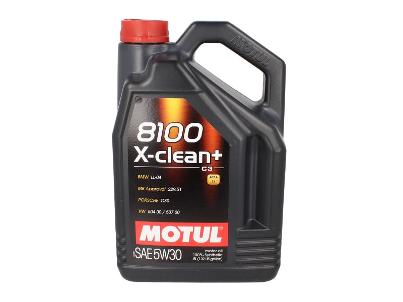 Motul 8100 X-Clean Plus 5W30 5L Oil