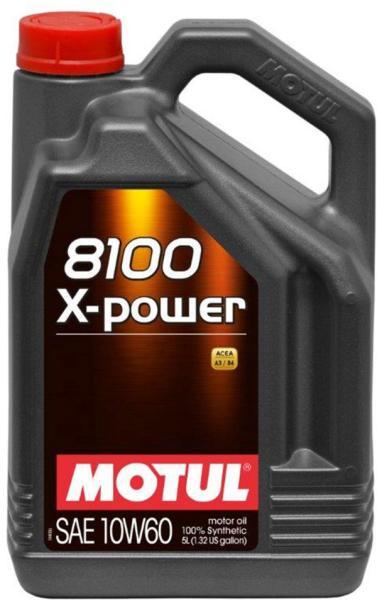 Motul 8100 X-Power 10W60 5L Engine Oil