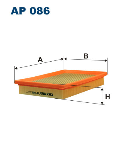 Air Filter FILTRON Alfa 155