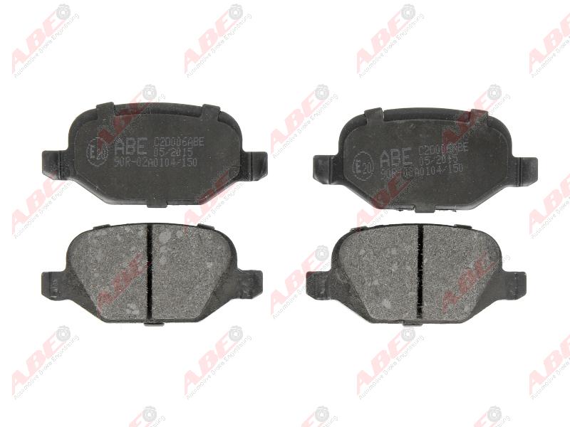 Brake pads ABE (rear) Alfa 147, 156, GT
