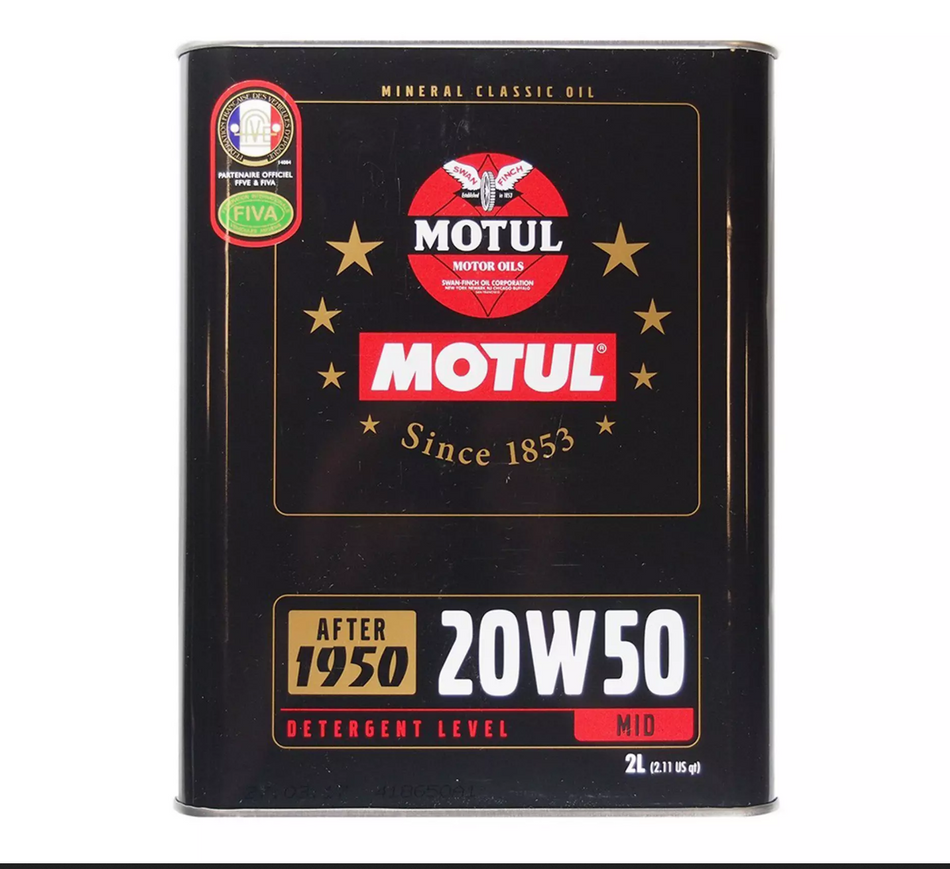 Motul Classic 20W50 2L Oil