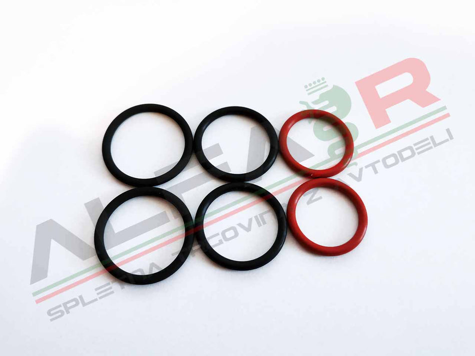 O-ringi hladilnega sistema set Alfa V6 24V