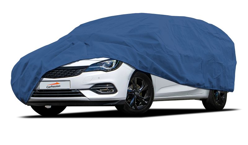 Pokrivalo vozila modra XXL Sedan CARPASSION Premium 5,0-5,35 m