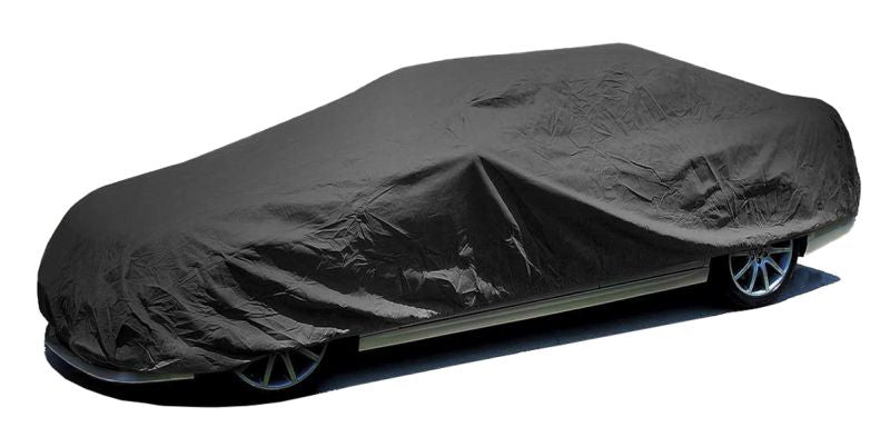 Vehicle cover black L CARPASSION Classic 1.5 x 4.5 x 1.37