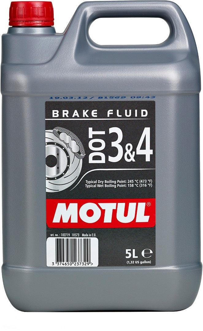 Brake fluid MOTUL DOT 3&4 5L