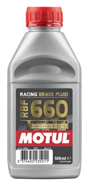 Brake fluid MOTUL RBF 660 0.5L - racing