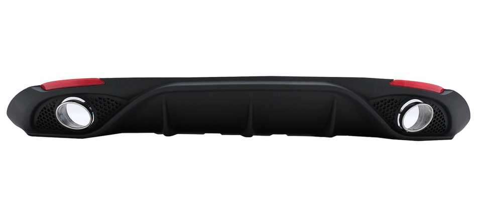 Rear bumper diffuser Alfa Giulia TB/JTDM - Veloce look