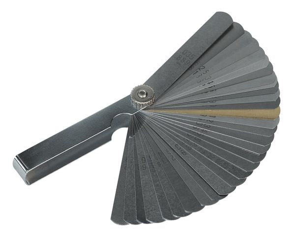 Merilni listi Sealey 0,038-0,889 mm, 32 listov