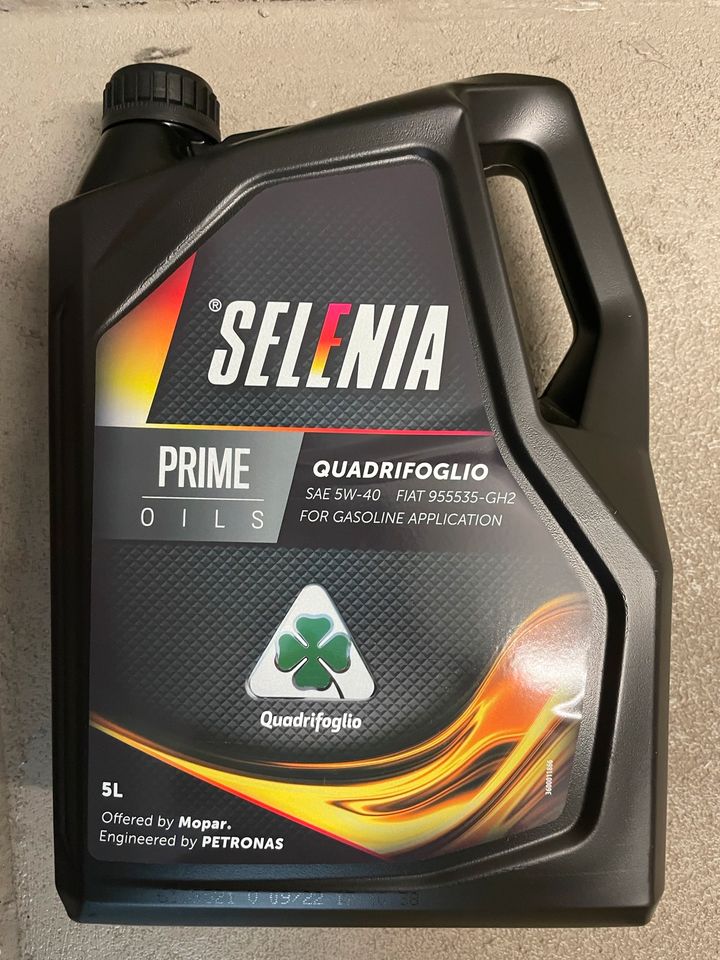 Motorno olje Selenia Quadrifoglio 5W40 5L