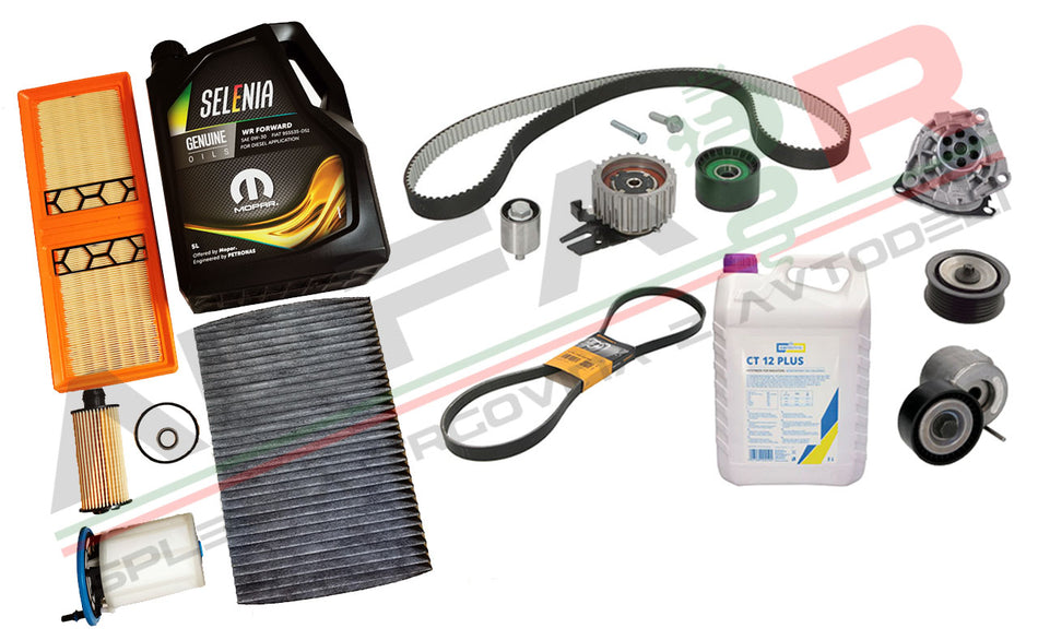 Mali in veliki servis set Alfa Giulia, Stelvio 2.2D